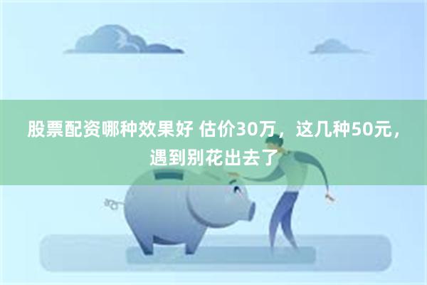 股票配资哪种效果好 估价30万，这几种50元，遇到别花出去了